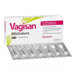 VAGISAN Globulki dopochwowe z kwasem mlekowym, 7 szt