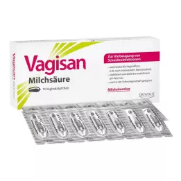 VAGISAN Globulki dopochwowe z kwasem mlekowym, 14 szt