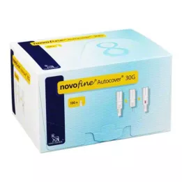 NOVOFINE Kaniule Autocover 8 mm 30 G, 100 szt
