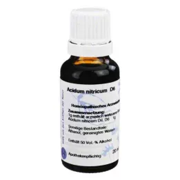 ACIDUM NITRICUM D 6 rozcieńczenie Hanosan, 20 ml