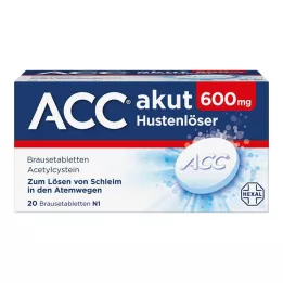 ACC Ostre 600 musujących tabletek, 20 godzin