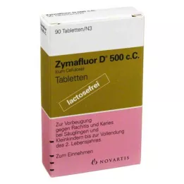 ZYMAFLUOR D 500 C C Tabletki, 90 szt