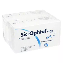 SIC OPHTAL jego krople do oczu krople do oczu, 120X0,6 ml