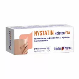 NYSTATIN Tabletki powlekane Holsten, 50 szt