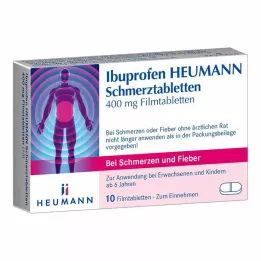 IBUPROFEN Heumann Painkillers 400 mg, 10 godzin