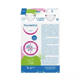 PROVIDE Xtra Drink Apfel Butelka, 4x200 ml