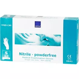 NITRIL Rękawiczki bez proszku małe, 100 szt