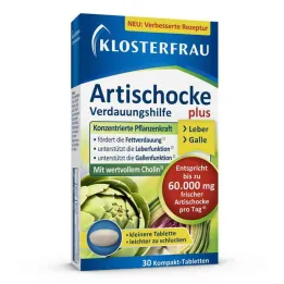 Klosterfrau Artichoke Plus Cholina w tabletkach (30 sztuk)