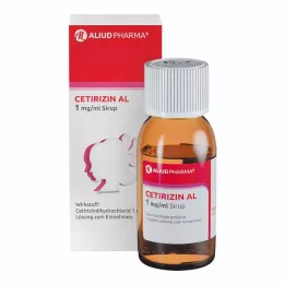 CETIRIZIN AL 1 mg/ml syrop, 75 ml