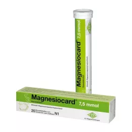 MAGNESIOCARD Tabletki musujące 7,5 mmol, 20 szt