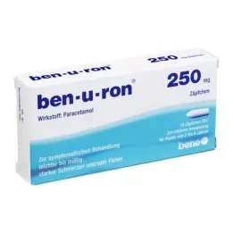 BEN-U-RON czopki 250 mg, 10 szt