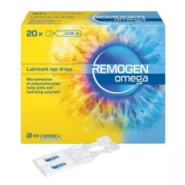 REMOGEN Krople do oczu Omega, 20X0,25 ml