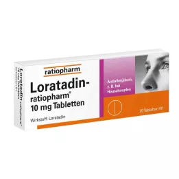 LORATADIN-ratiopharm 10 mg tabletki, 20 szt