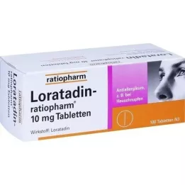 Loratadin-ratiopharm 10 mg tabletki, 100 szt