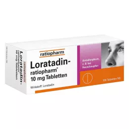 LORATADIN-ratiopharm 10 mg tabletki, 100 szt