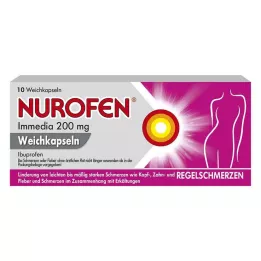 NUROFEN Immedia 200 mg kapsułki miękkie, 10 szt