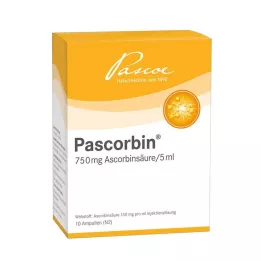 PASCORBIN Ampułki z roztworem do wstrzykiwań 10X5 ml