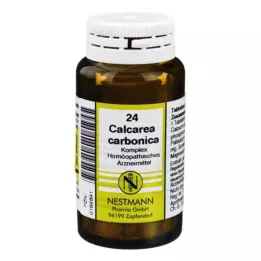 CALCAREA CARBONICA Złożone tabletki nr 24, 120 szt