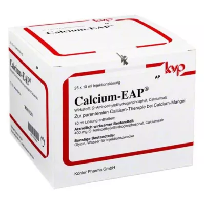 CALCIUM EAP Ampułki 25X10 ml CALCIUM EAP Ampułki 25X10 ml