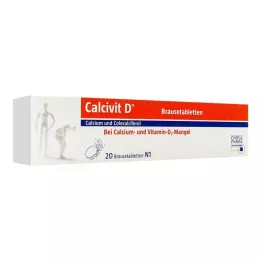 CALCIVIT Tabletki musujące D 20 szt