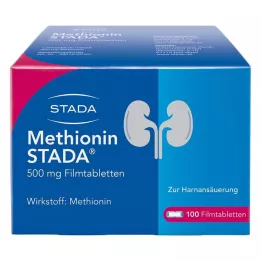 METHIONIN STADA 500 mg tabletki powlekane, 100 szt