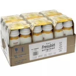 FRESUBIN ORIGINAL DRINK Waniliowa butelka do picia 6x4x200 ml