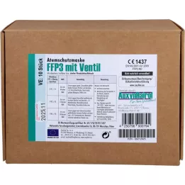 MUNDSCHUTZ FFP3 z zaworem, 10 szt