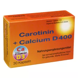 CAROTININ+Wapń D 400 kapsułek, 30 szt