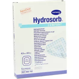 Stowarzyszenie ran Comfort Hydrositor 4.5x6,5 cm, 5 szt