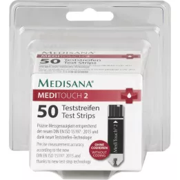 MEDISANA Meditouch 2 paski testowe, 2X25 szt