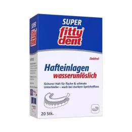 FITTYDENT Podkładki Super Adhesive Comfort, 20 szt