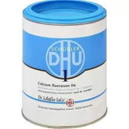 BIOCHEMIE DHU 1 wapń fluoratum d 6 tabletek, 1000 szt