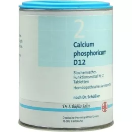 BIOCHEMIE DHU 2 Wapń fosforylowy D 12 Tabl., 1000 St