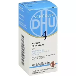 BIOCHEMIE DHU 4 Tabletki potasowe D 3, 80 szt
