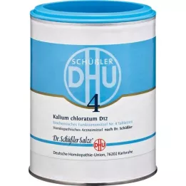 BIOCHEMIE DHU 4 Kalium chloratum D 6 tabletek, 1000 szt