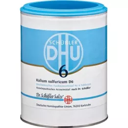 BIOCHEMIE DHU 6 Tabletki siarki potasu D 6, 1000 szt