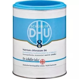 BIOCHEMIE DHU 8 Natrium chloratum D 6 tabletek, 1000 szt