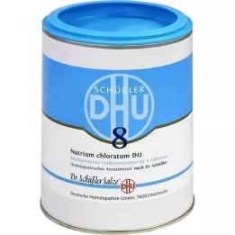 BIOCHEMIE DHU 8 Chloratum sodu 12 tabletek, 1000 szt