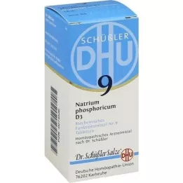 BIOCHEMIE DHU 9 Tabletki sodowe D 3, 80 szt
