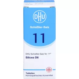 BIOCHEMIE DHU 11 Silicea D 6 tabletek, 80 szt
