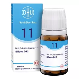 BIOCHEMIE DHU 11 Silicea D 12 tabletek, 80 szt