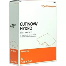 CUTINOVA Hydro 5x6 cm Padanie rwaty, 10 szt