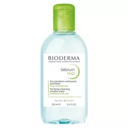 BIODERMA Roztwór czyszczący Sebium H2O, 250 ml