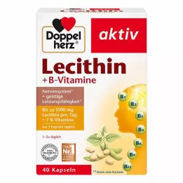 DOPPELHERZ Kapsułki lecytyna + witaminy z grupy B, 40 szt