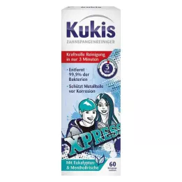 KUKIS Środek do czyszczenia aparatów ortodontycznych, 2X30 szt