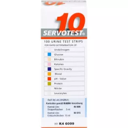 SERVO 10 pasków testowych, 100 szt