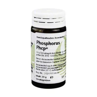 PHOSPHORUS PHCP Globuli, 20 g PHOSPHORUS PHCP Globuli, 20 g