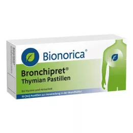 BRONCHIPRET Pastylki tymiankowe 50 szt
