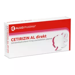 CETIRIZIN AL pastylki bezpośrednie 7 szt