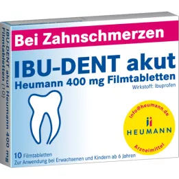 Ibu Dent Acut Heumann 400 mg, 10 szt